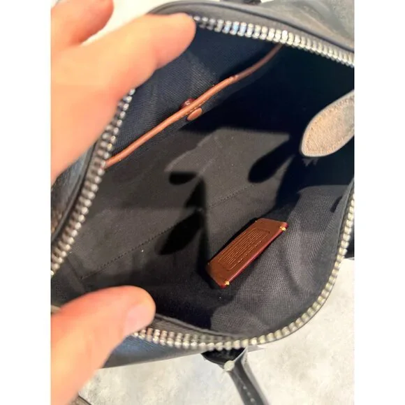 Coach Compass 25 in Loved Leather, new with tag - Picture 6 of 9